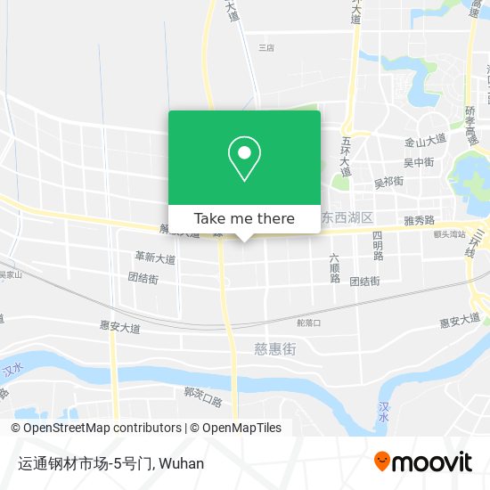 运通钢材市场-5号门 map