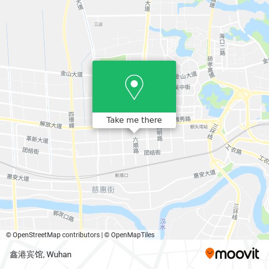 鑫港宾馆 map