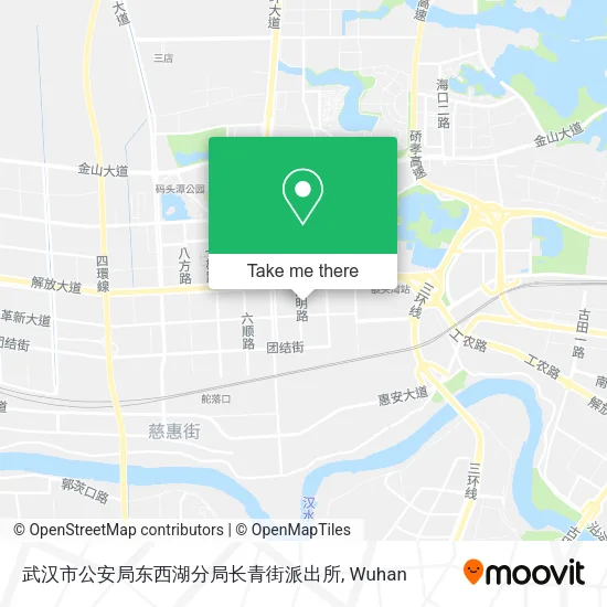 武汉市公安局东西湖分局长青街派出所 map