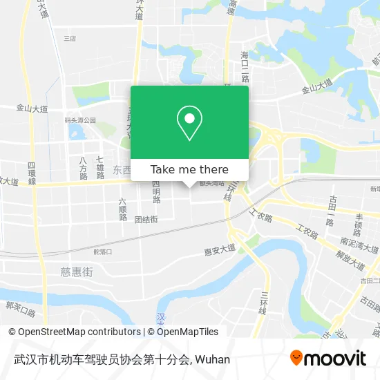 武汉市机动车驾驶员协会第十分会 map