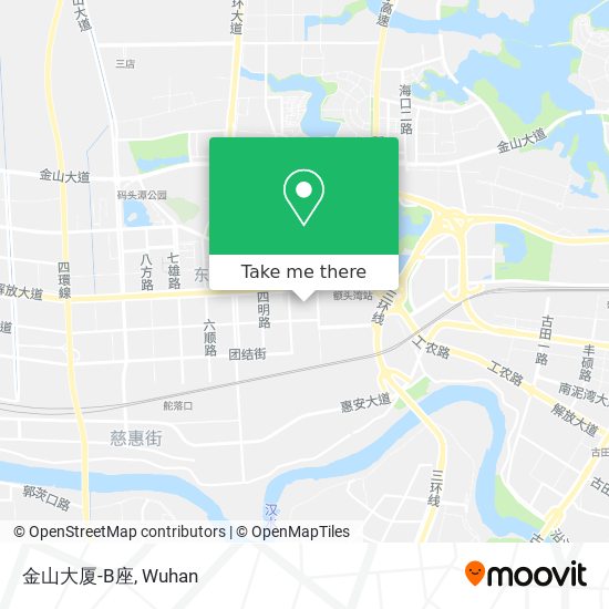 金山大厦-B座 map