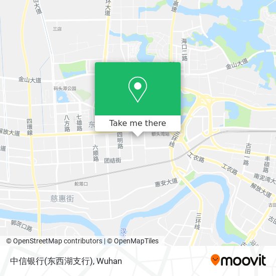 中信银行(东西湖支行) map