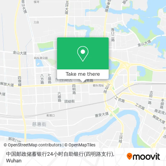 中国邮政储蓄银行24小时自助银行(四明路支行) map