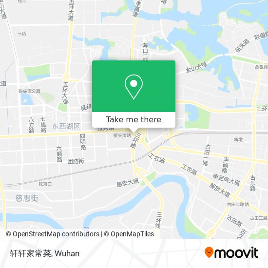 轩轩家常菜 map