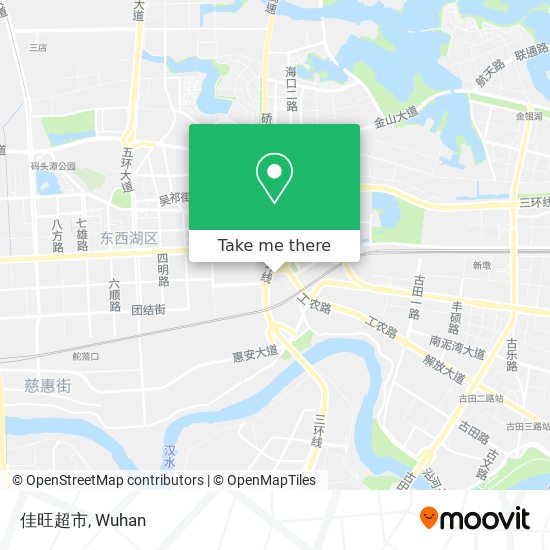 佳旺超市 map