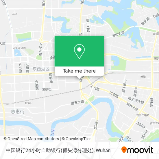 中国银行24小时自助银行(额头湾分理处) map