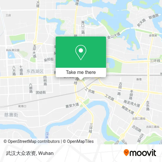 武汉大众农资 map