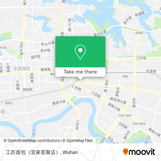 工匠面包（宜家荟聚店） map