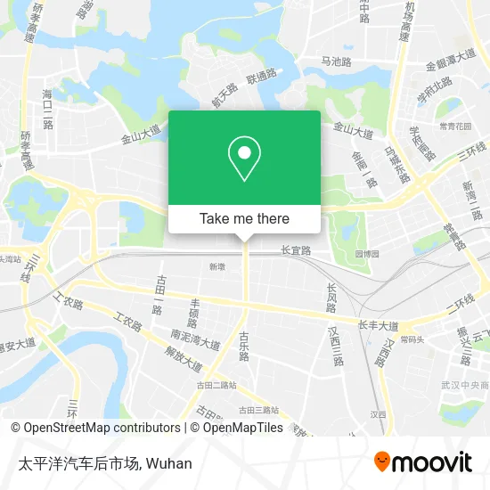 太平洋汽车后市场 map