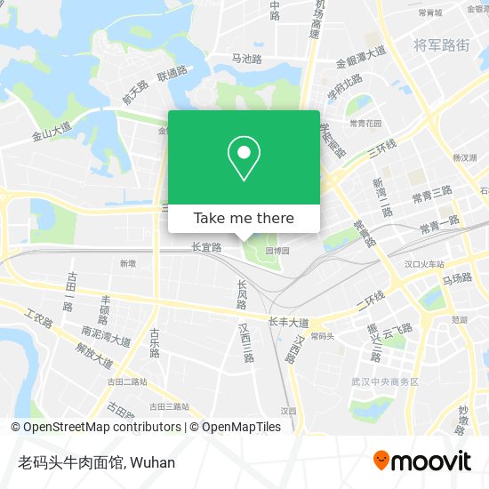老码头牛肉面馆 map
