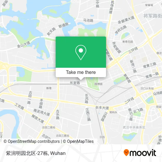 紫润明园北区-27栋 map