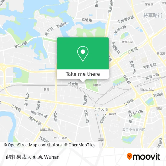 屿轩果蔬大卖场 map