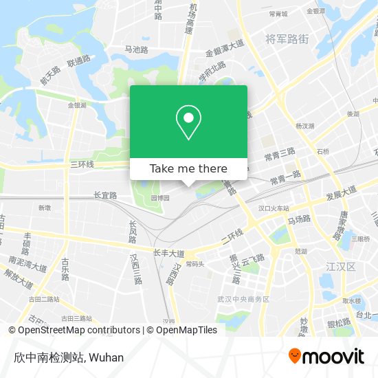 欣中南检测站 map