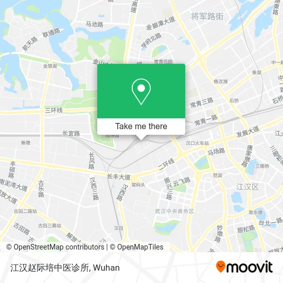 江汉赵际培中医诊所 map
