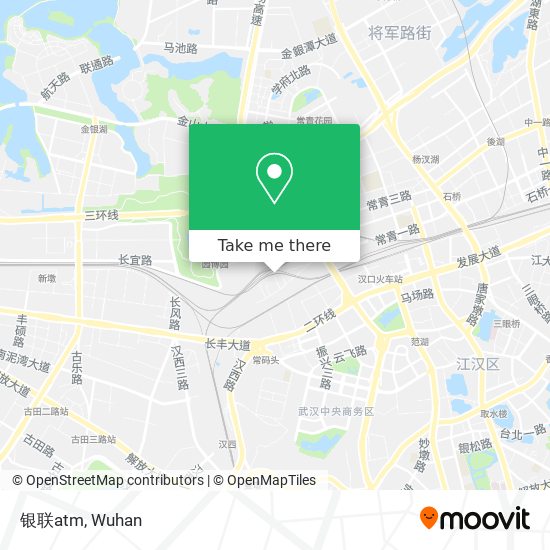 银联atm map