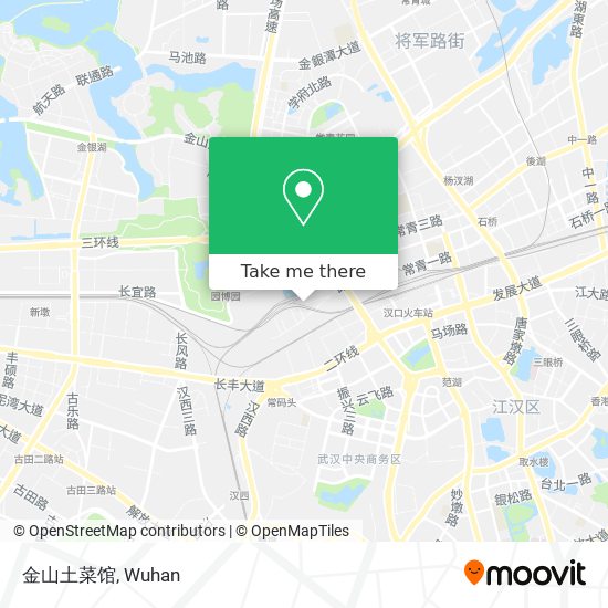 金山土菜馆 map