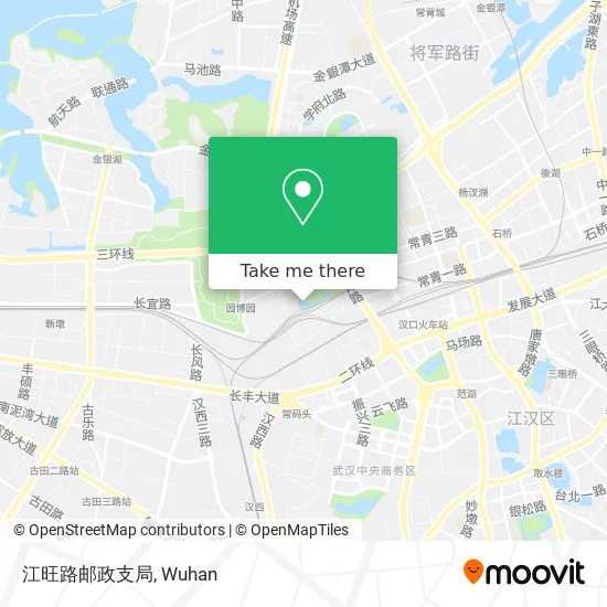 江旺路邮政支局 map