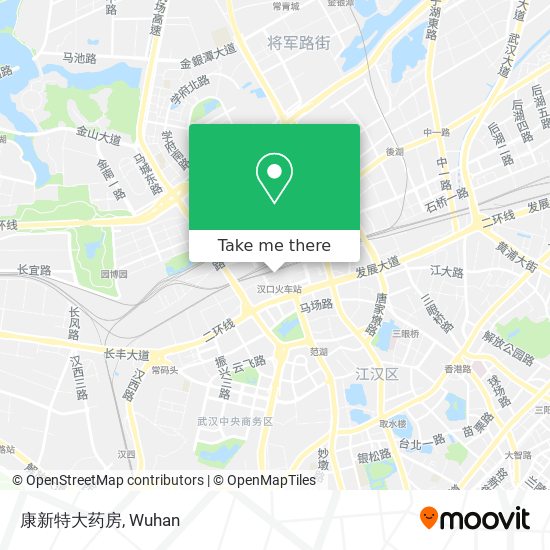 康新特大药房 map