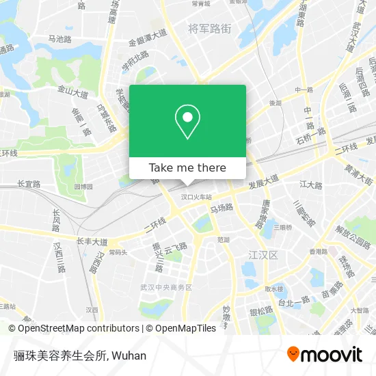 骊珠美容养生会所 map