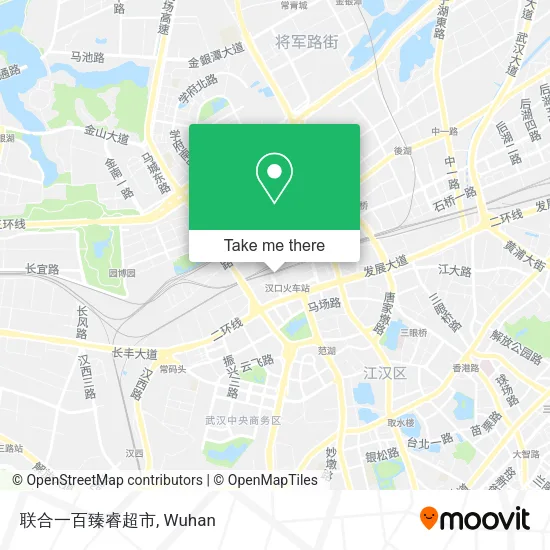 联合一百臻睿超市 map