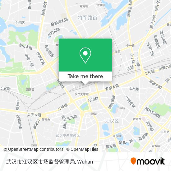 武汉市江汉区市场监督管理局 map