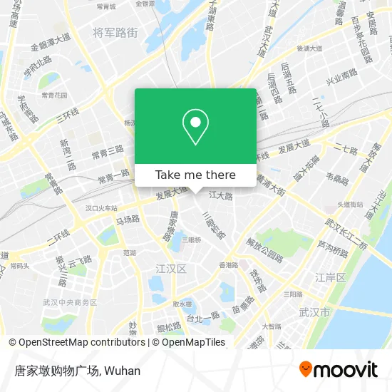 唐家墩购物广场 map