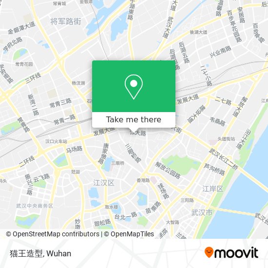 猫王造型 map