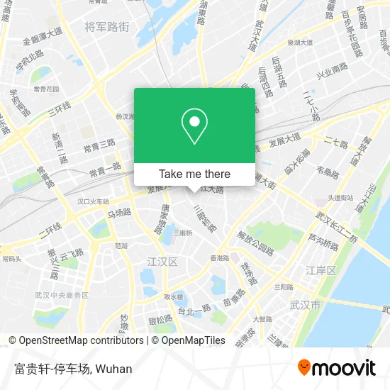 富贵轩-停车场 map