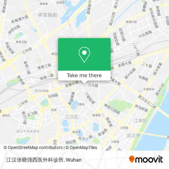 江汉张晓强西医外科诊所 map