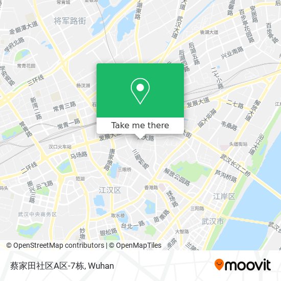 蔡家田社区A区-7栋 map
