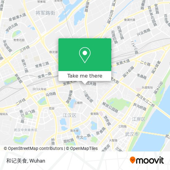 和记美食 map