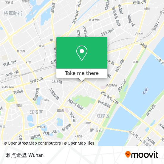 雅点造型 map