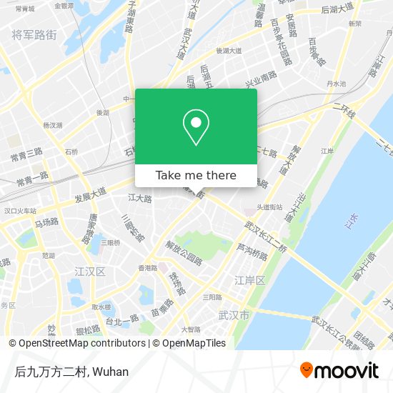 后九万方二村 map