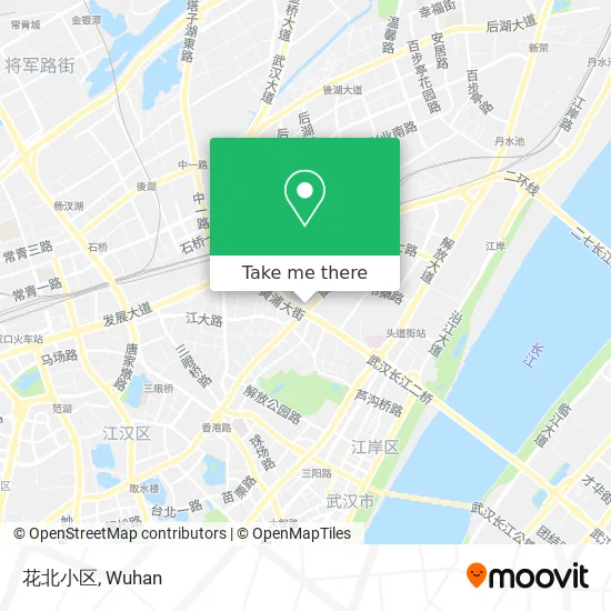 花北小区 map
