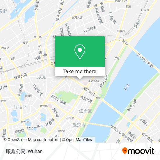 顺鑫公寓 map