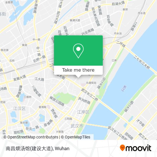 南昌煨汤馆(建设大道) map
