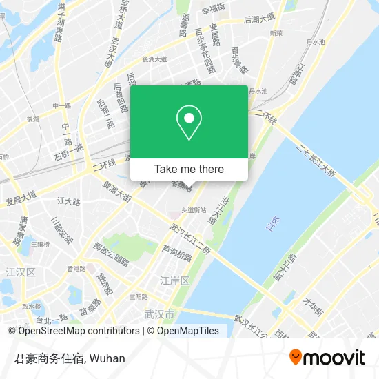 君豪商务住宿 map