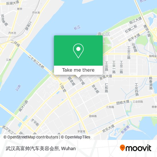 武汉高富帅汽车美容会所 map