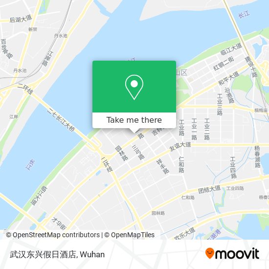 武汉东兴假日酒店 map