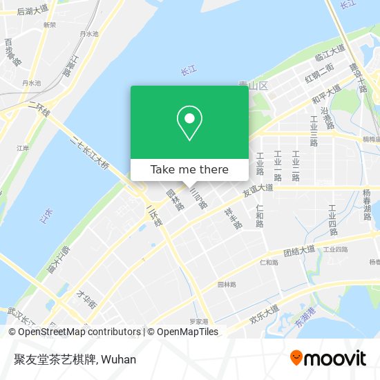 聚友堂茶艺棋牌 map