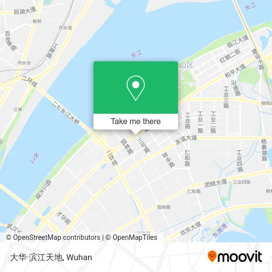 大华·滨江天地 map