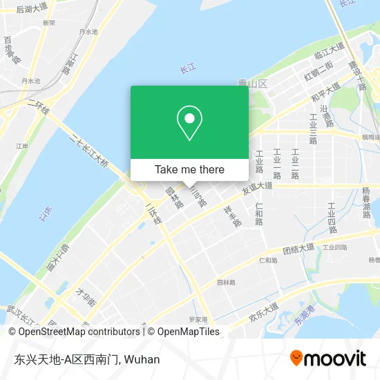 东兴天地-A区西南门 map