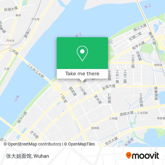 张大姐面馆 map