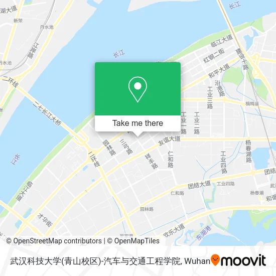 武汉科技大学(青山校区)-汽车与交通工程学院 map