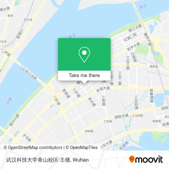 武汉科技大学青山校区-主楼 map