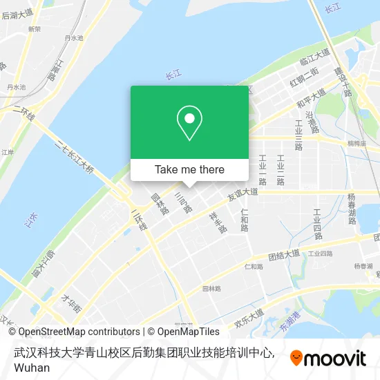 武汉科技大学青山校区后勤集团职业技能培训中心 map