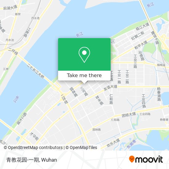 青教花园-一期 map