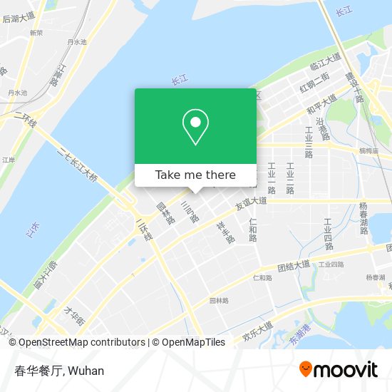 春华餐厅 map