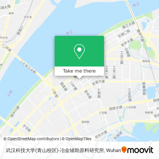 武汉科技大学(青山校区)-冶金辅助原料研究所 map