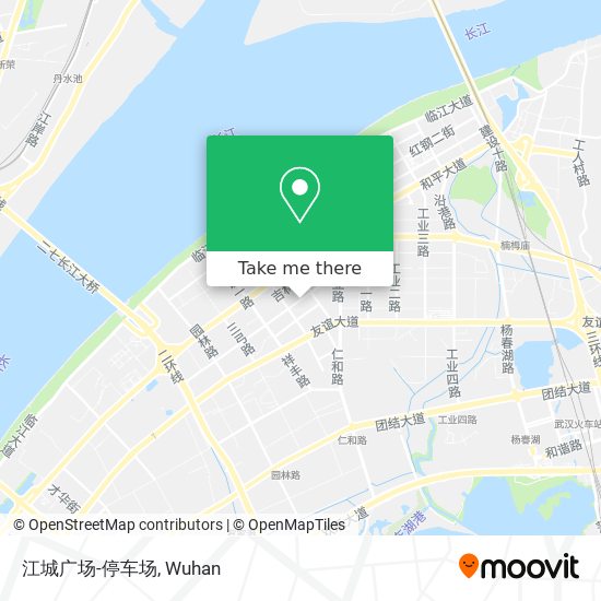 江城广场-停车场 map